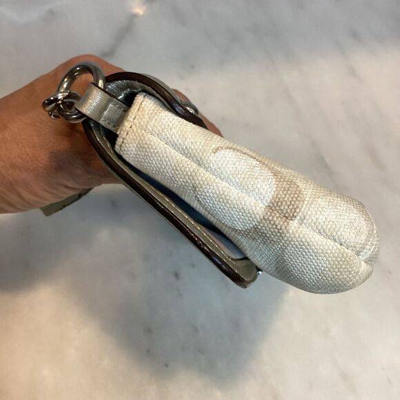 Coach  Kristen Envelope Flap Sequined Signature Logo Mini Bag - Picture 7 of 15